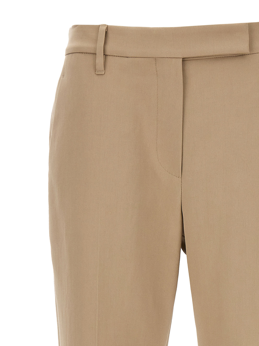 Brunello Cucinelli Cigarette Pants - Beige | a8b3fbd122a395cfcfe685175ff871a0213ed360