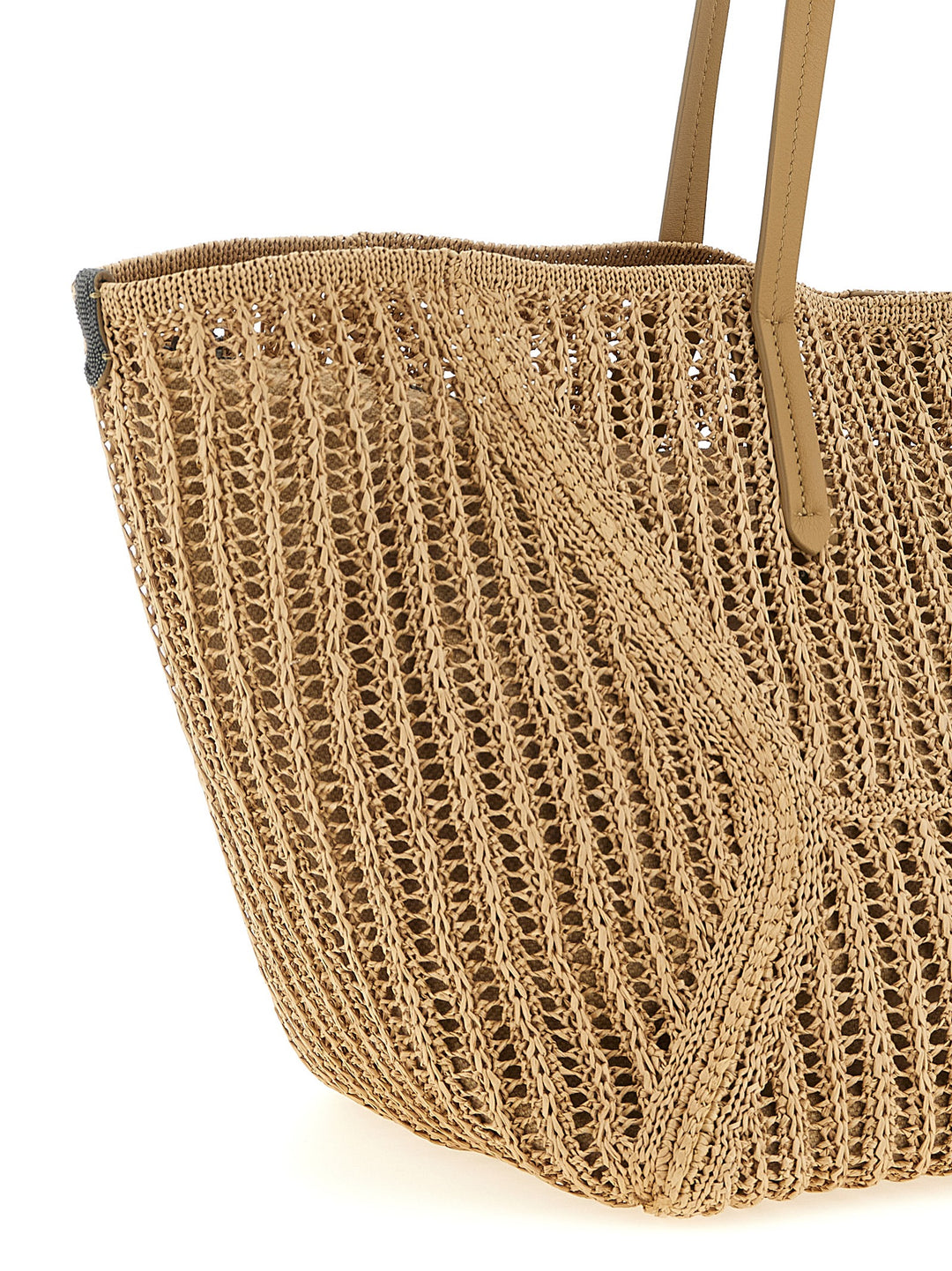 Brunello Cucinelli Bc Duo Shoulder Bags - Beige | 2e7de63e9af2530d7f98a7d30edba60509fa4635