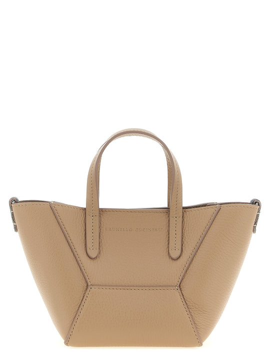Bc Duo Hand Bags Beige