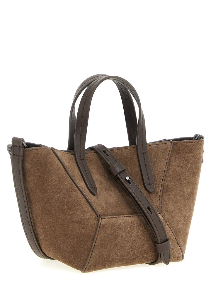 Brunello Cucinelli Bc Duo Hand Bags - Brown | 66de7af47dafd7c63facdcfac6a7b2f4bafe596b