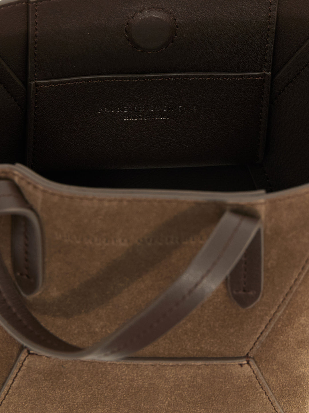 Brunello Cucinelli Bc Duo Hand Bags - Brown | 30811da49cd3e969e8fe73b1c666047ea799488a