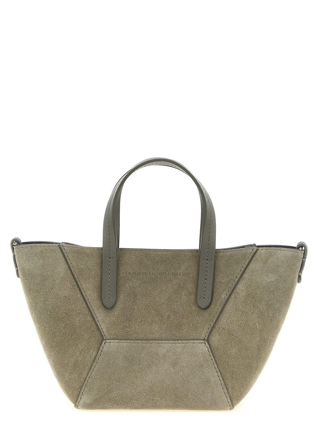 Brunello Cucinelli Bc Duo Hand Bags - Gray | d50be58a2c9246c9e9cdded44e911f6eccf9da61