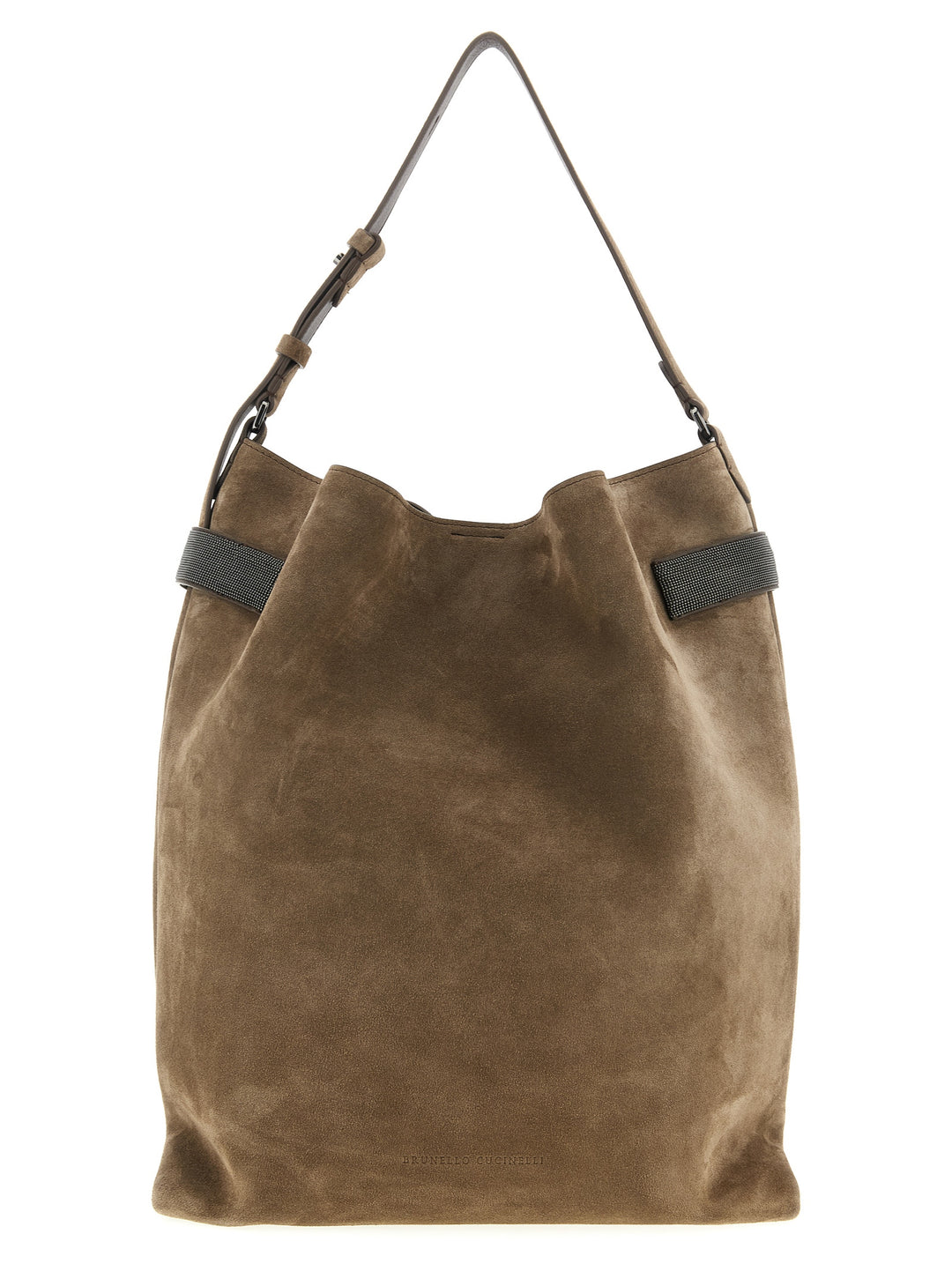Brunello Cucinelli Essence Shoulder Bags - Brown | a5dbfd77554e13d65271c1537c23d4fdcde4d655