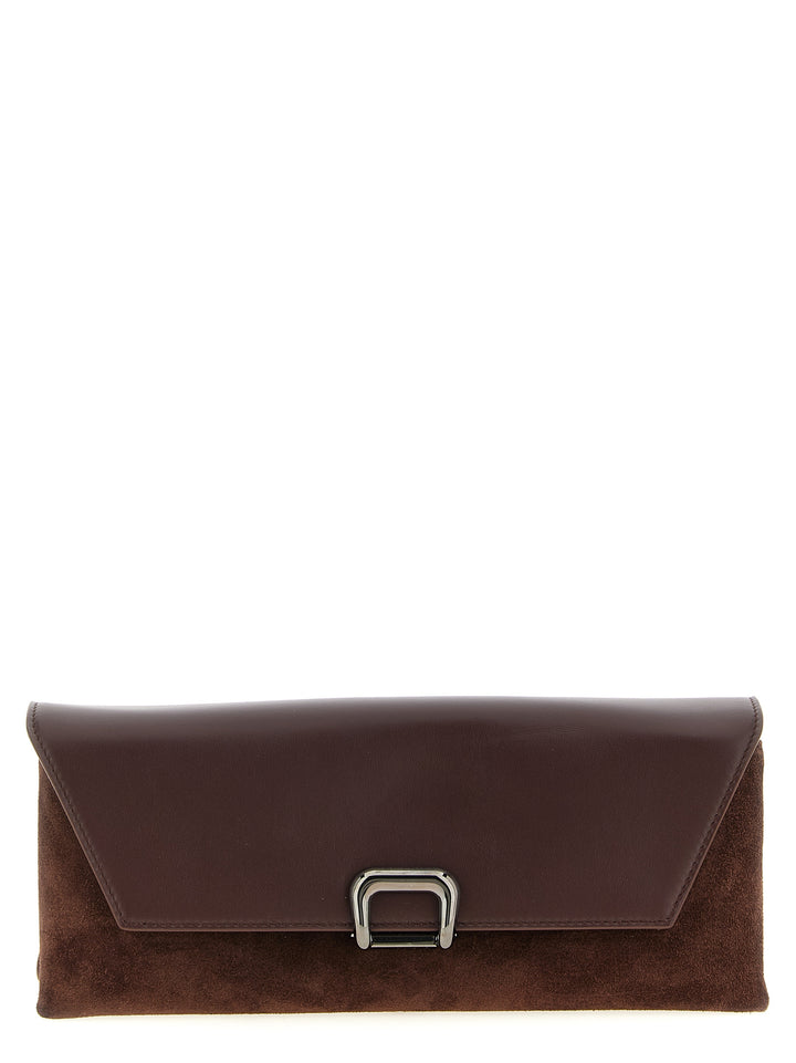 Brunello Cucinelli Sartorial Clutch - Bordeaux | 17cb894d253f5d9d843fbd98b3040b6eaf6f869a