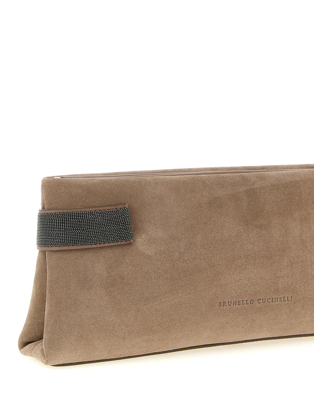 Brunello Cucinelli Essence Clutch - Beige | cd015c93653defa75559a370cb353444e61ccffd