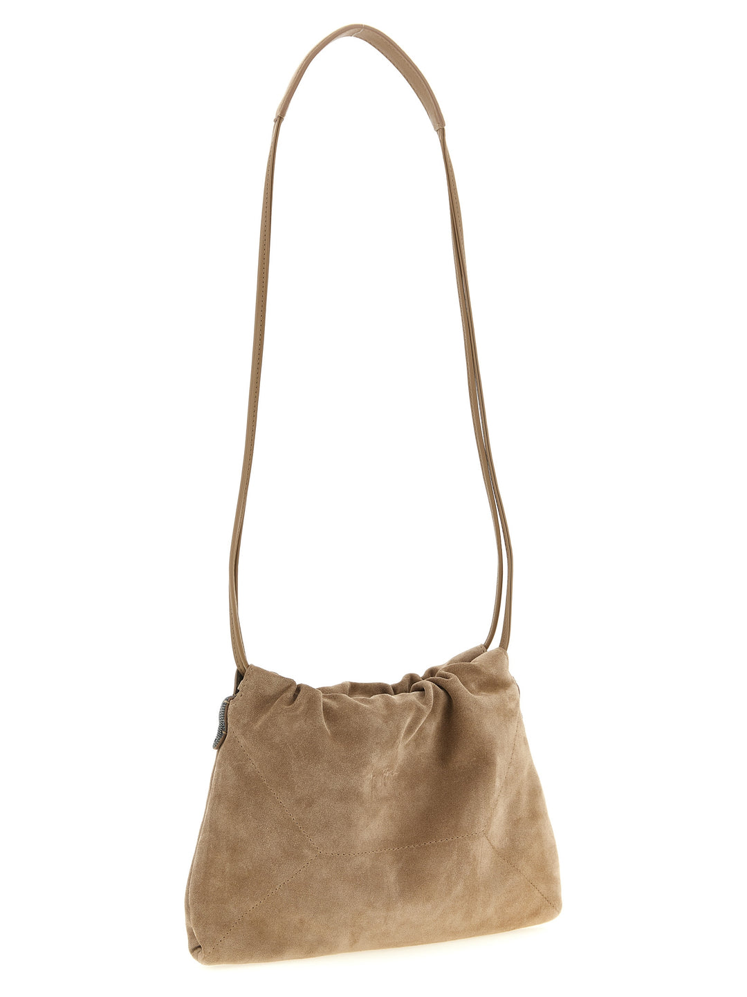 Brunello Cucinelli Bc Duo Clutch - Brown | 80f78188e55017f38880fba1d12347b59c59110a