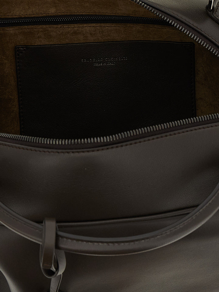 Brunello Cucinelli Boston Explorer Hand Bags - Brown | 0fe3f6769938251b013b611756c13f4ed3413d33