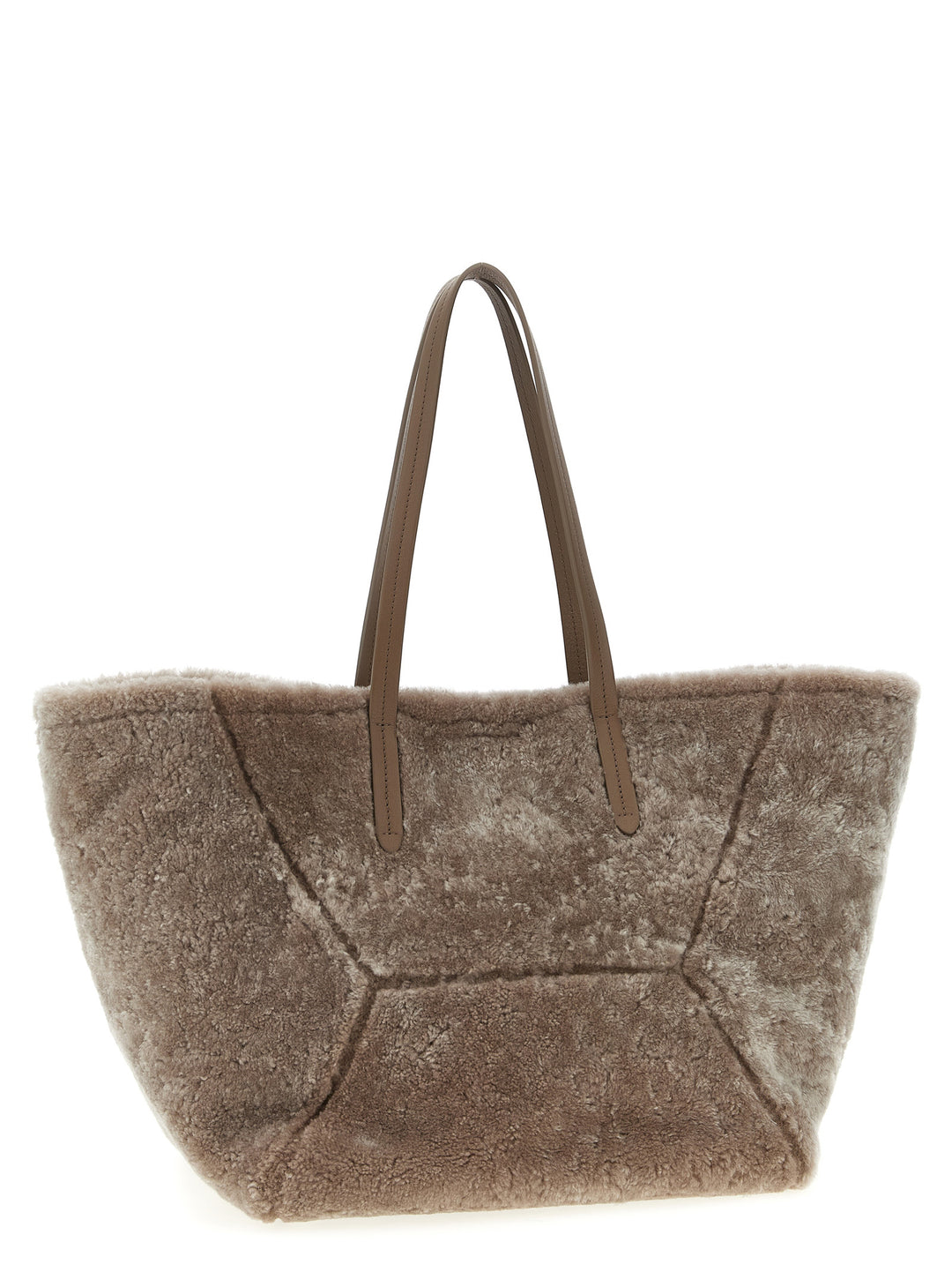 Brunello Cucinelli Bc Duo Shoulder Bags - Gray | 5f0ac5dfd9b1f7bb1afabba8aaa192addf8cd514