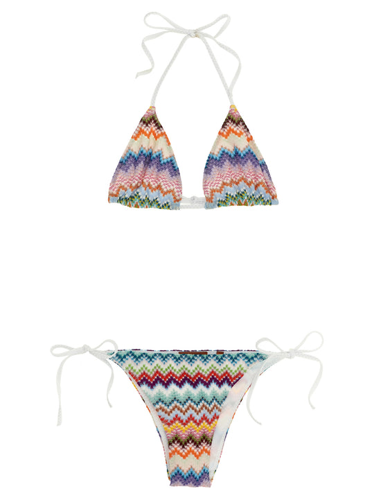 Zigzag Bikini Beachwear Multicolor