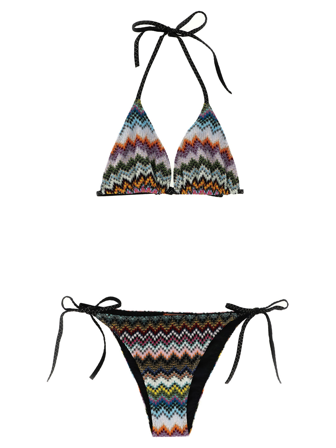 Missoni Zigzag Pattern Bikini Beachwear - Multicolor | 105b608a8341012d32ad98b61b1d628a0cfaa852