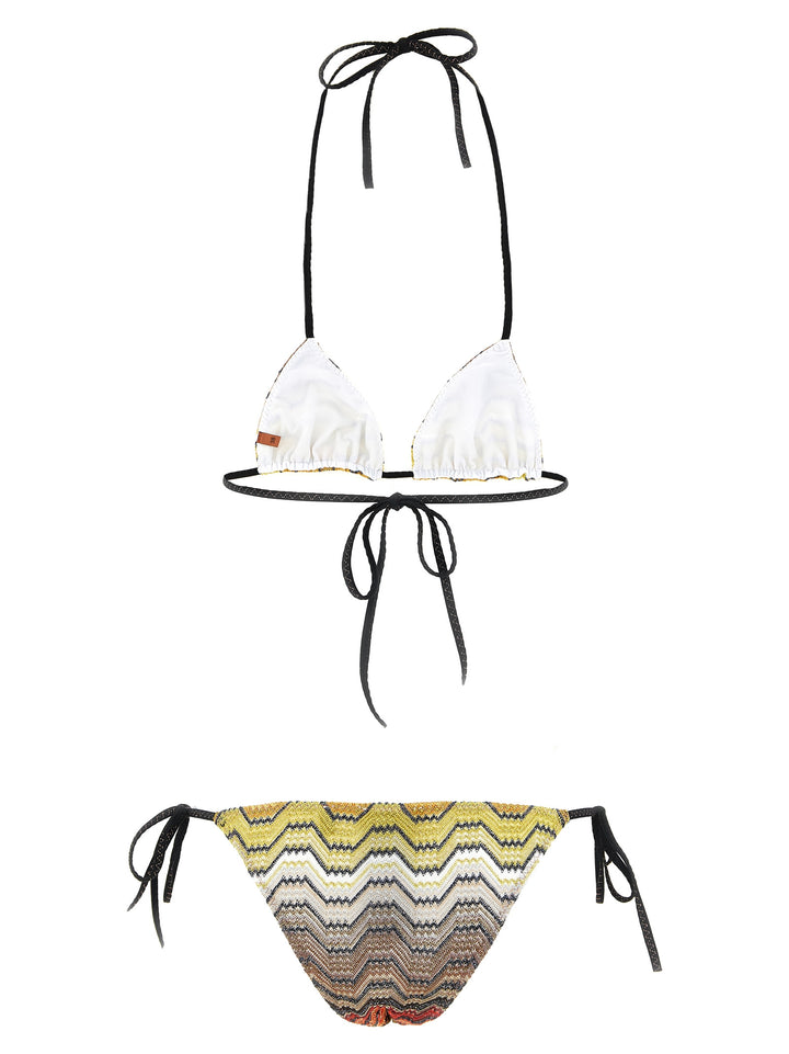 Missoni Greek Motif Bikini Beachwear - Multicolor | 8ece5dc1af8a5823bfa4243de8311ecaa20f41ec