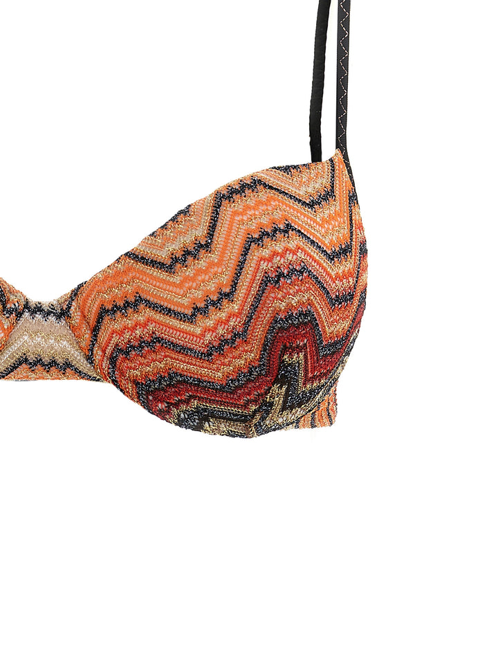 Missoni Zigzag Pattern Bikini Beachwear - Multicolor | 7063f5ddcae5c1a9daf49190466325b68842bd5c