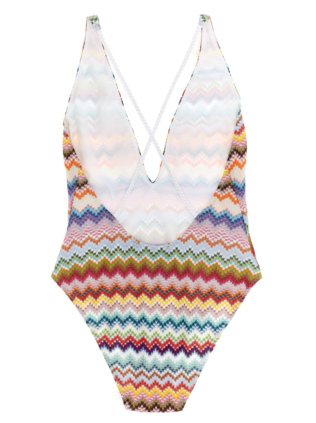 Missoni Zigzag One-Piece Swimsuit Beachwear - Multicolor | 049d841e6dabe608c14f1c650f36bdeeefcf8dc9
