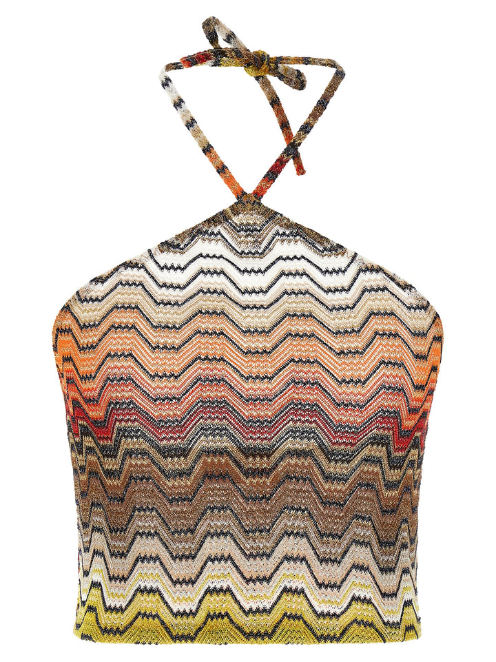 Missoni Greek Pattern Top Tops - Multicolor | a7b4d26c2c00740349fa93f34c7b4ac353c05a50