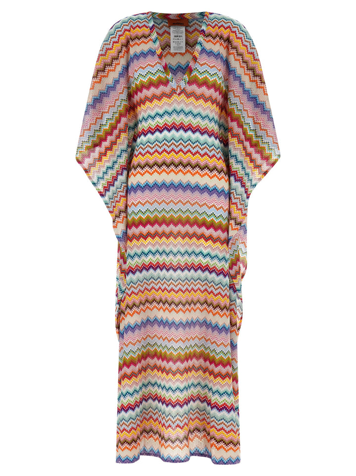 Missoni Zigzag Knit Dress Dresses - Multicolor | df2eca71a434b41198dc079e887de11a9ac91c64