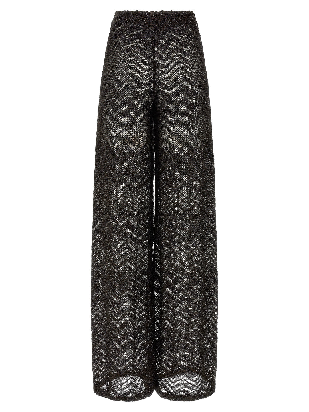 Missoni Zigzag Mesh Pants Beachwear - Brown | 061e7f7617ad04a6c7893eef302ff95114e4a2f9