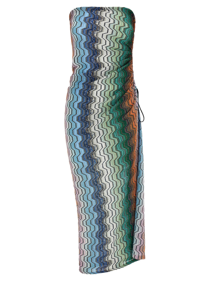 Missoni Greek Motif Cover-Up Dress Beachwear - Multicolor | dc79429c85798c80077888d8d0f8716bb549ba28