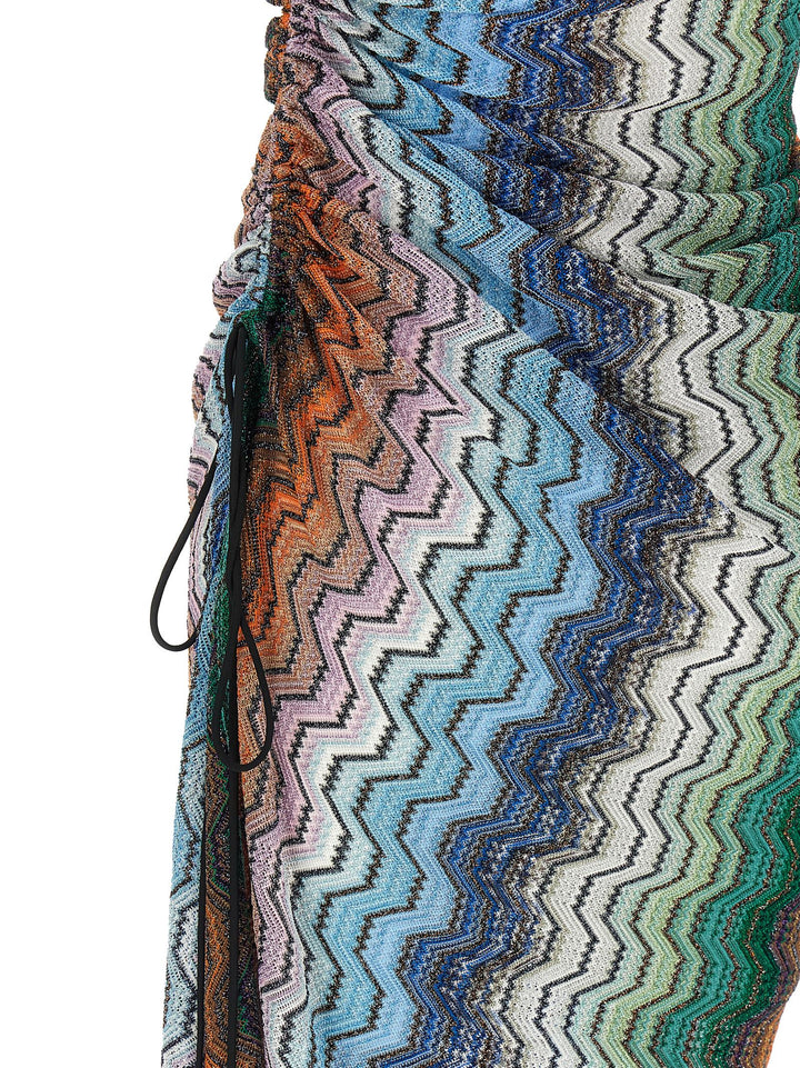 Missoni Greek Motif Cover-Up Dress Beachwear - Multicolor | d67511e76b46442d650ef164a447f990cee89f4f