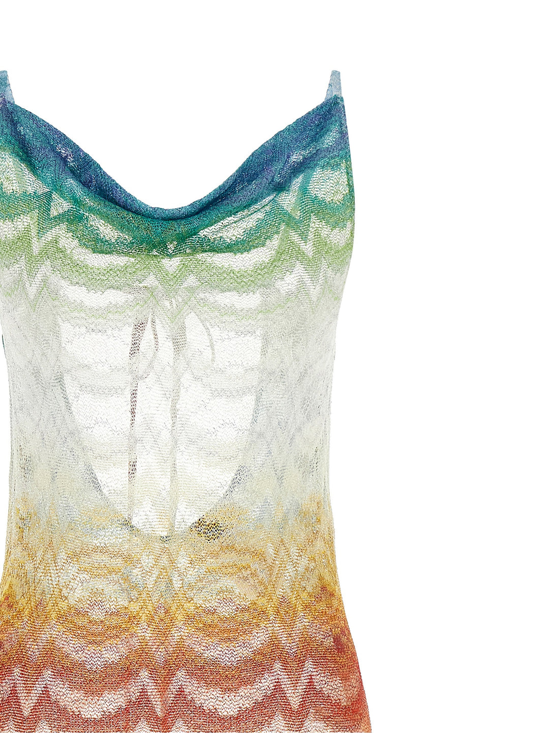 Missoni Shaded Lamé Viscose Dress Beachwear - Multicolor | cd4f3fb146e13c6c306ffe65fb11d06f50fea745
