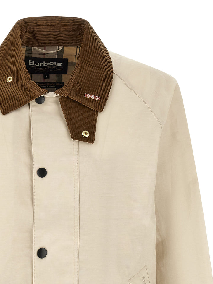 Barbour Transporter Icons Puffer Jackets - Beige | 8d0300a5f7fea98356511a644adf5faa9a0e2512