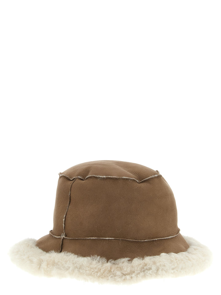 Brunello Cucinelli Fuzzy Hats - Beige | 993c1bbc219ae2cdfca15d52e8cfa6cded2e3d60