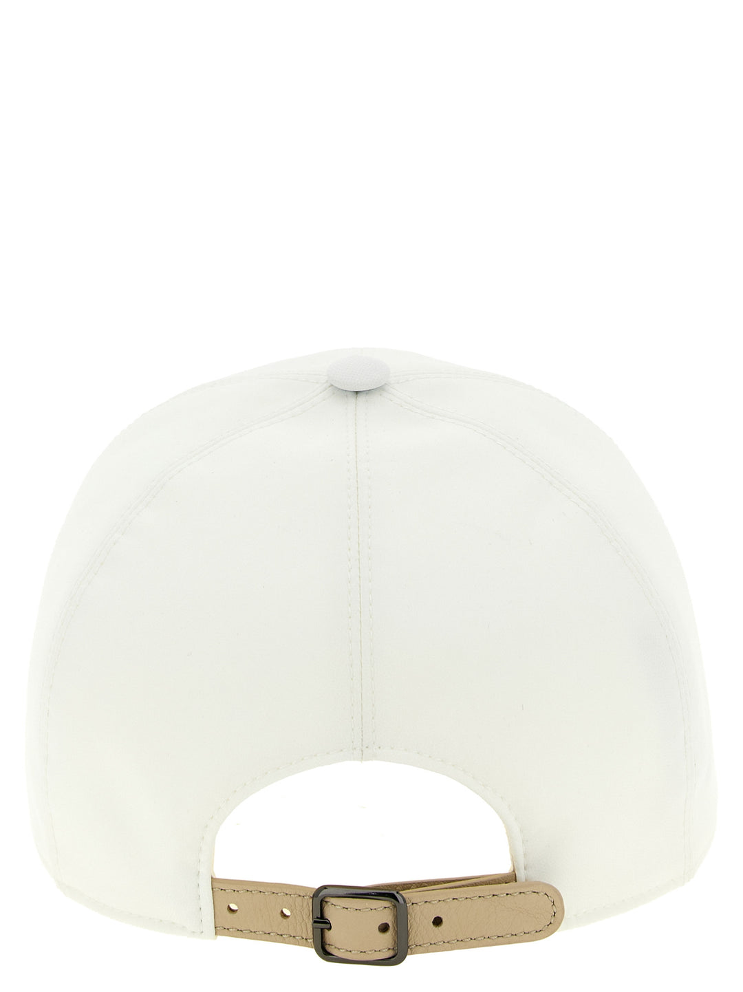 Brunello Cucinelli Heraldic Coat Of Arms Cap Hats - White | 8e929d1aa696af6e3851a1040a1e14de81f2dd51