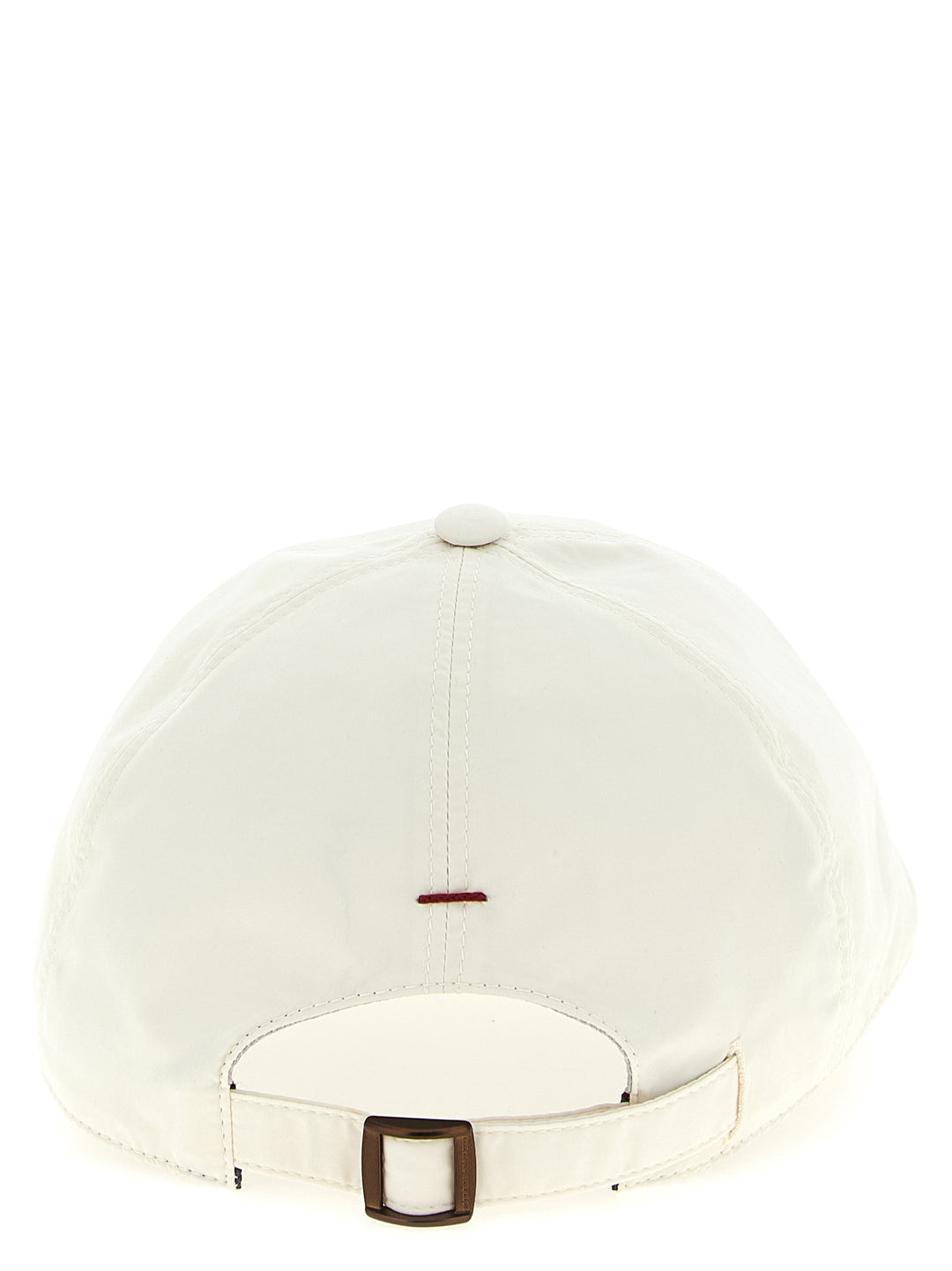Brunello Cucinelli Logo Embroidery Cap Hats - White | c43b539387127c59584fb0d99768ef19b524cd48