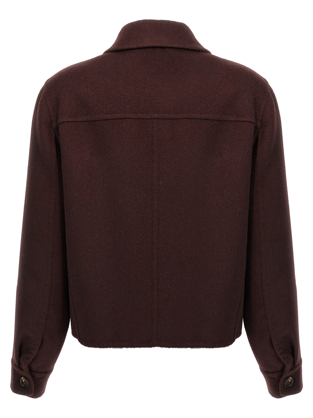 Brunello Cucinelli Monile Cashmere Coat Coats and Trench Coats - Bordeaux | 8318237ce0d5b872eef257785fce9340cd5dd373