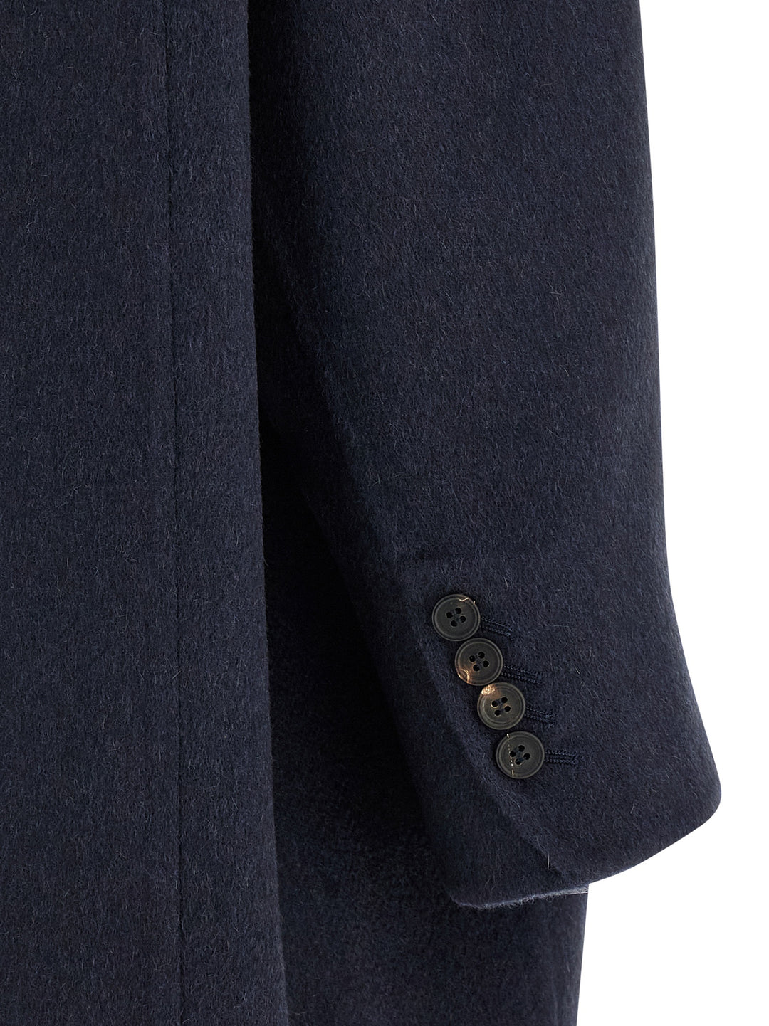 Brunello Cucinelli Cashmere Coat Coats and Trench Coats - Blue | 1085cf0fbf6021b0262596411852683741dbcf02