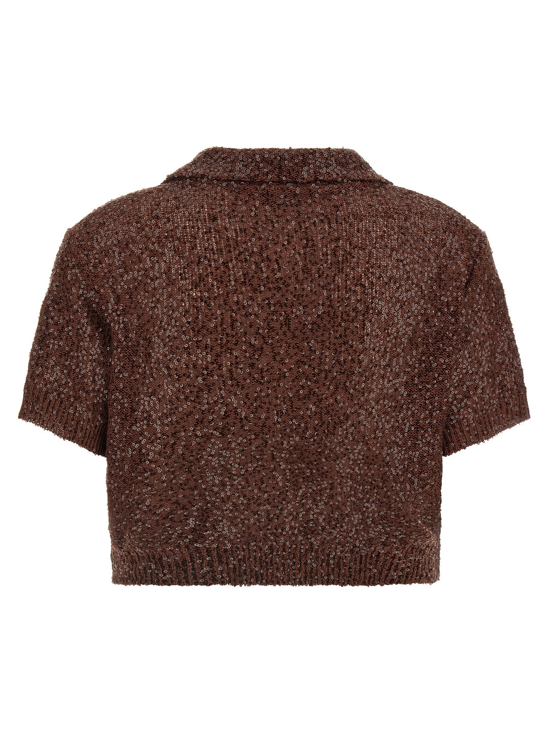Brunello Cucinelli Knitted  Shirt Polo - Brown | d5ccb4a9d8968604cb7d9c349f94400c223fbf4b