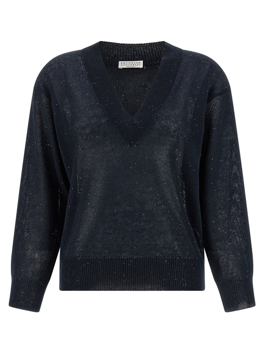 Dazzling Sweater Sweaters And Cardigans Blue
