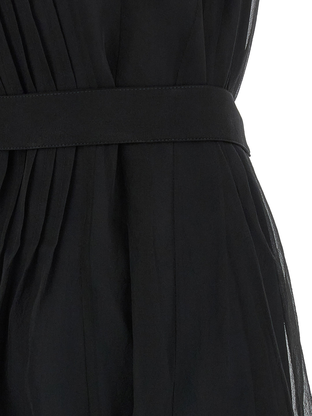 Brunello Cucinelli Silk Dress Dresses - Black | e508fd542240af01bd767799b68733a5c81c5029