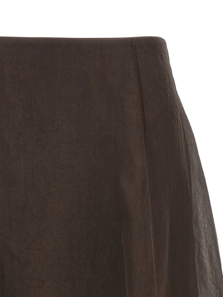 Brunello Cucinelli Circle Skirts - Brown | 73cd156004b7e407ad76e6b87c84fbc464510a2e