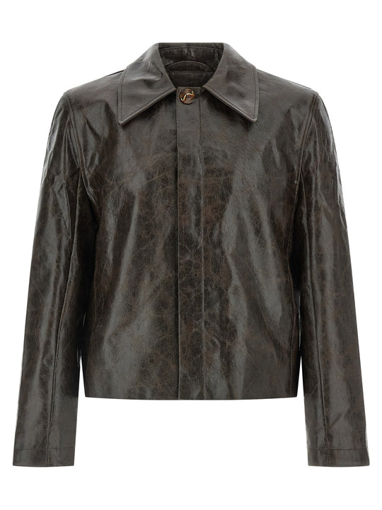 Keane Puffer Jackets Brown