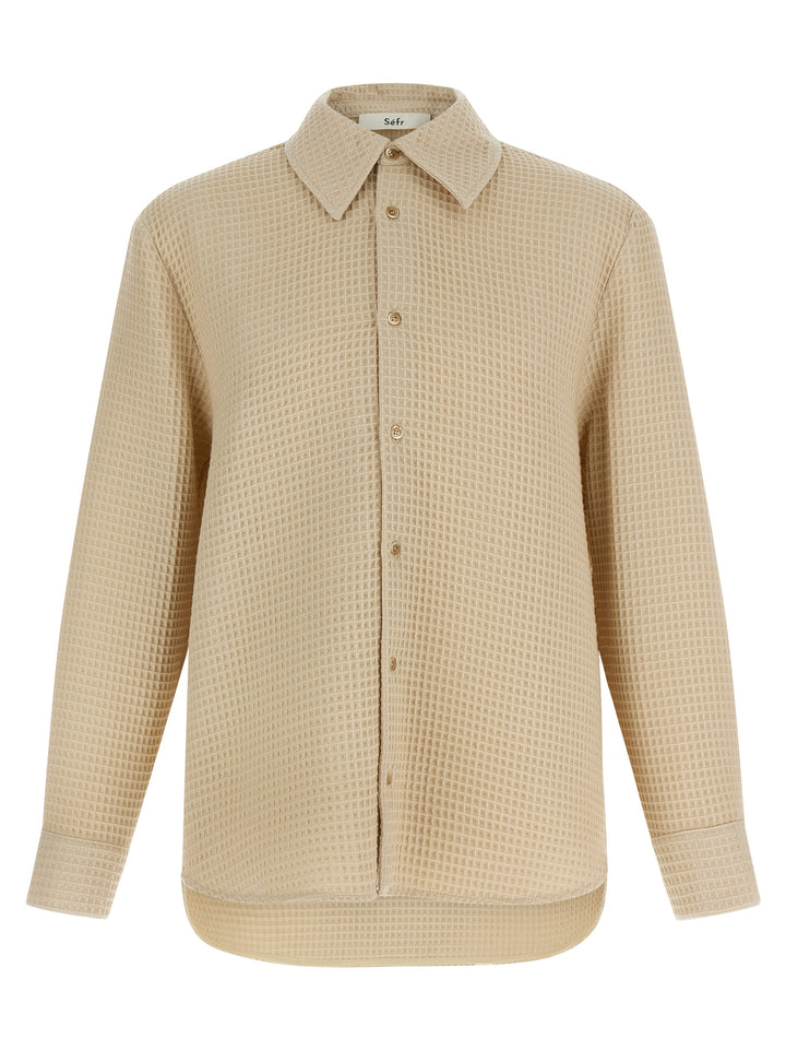 SéFr Oseary Shirt and Blouse - Beige | 14730971674714658d45ca362a08bba34add1d66
