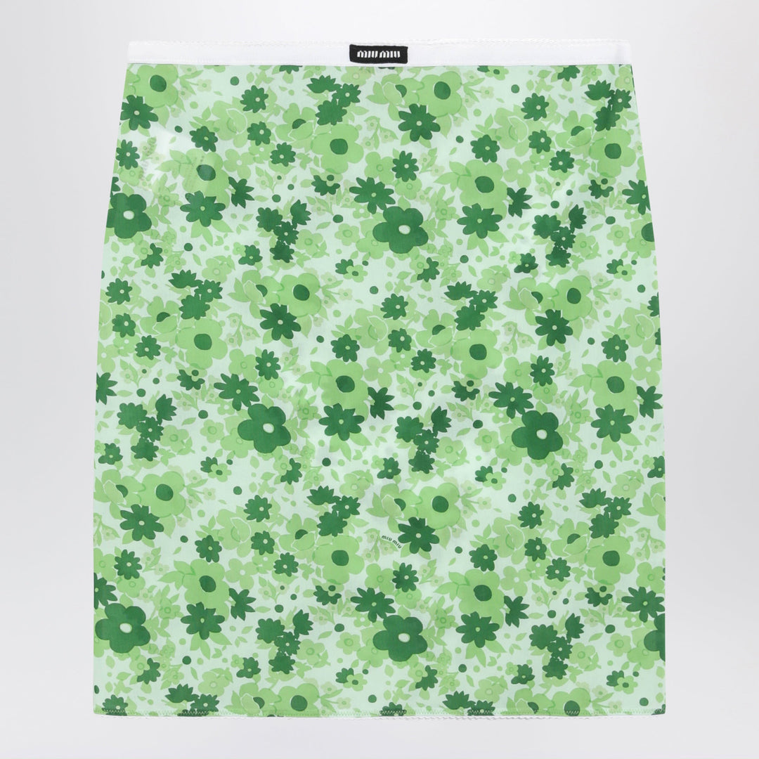 Miu Miu Skirts - Green | d444d63e0d34bde2addb0df9eaf3c7266a89e999