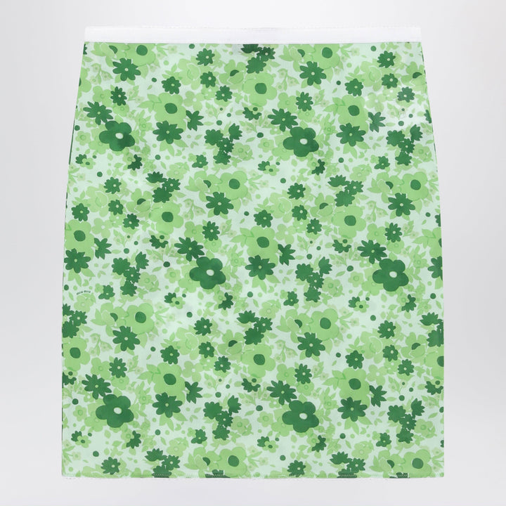 Miu Miu Skirts - Green | ee3fcefa76f3a6f07bf3c0c43b605517e2c22e88