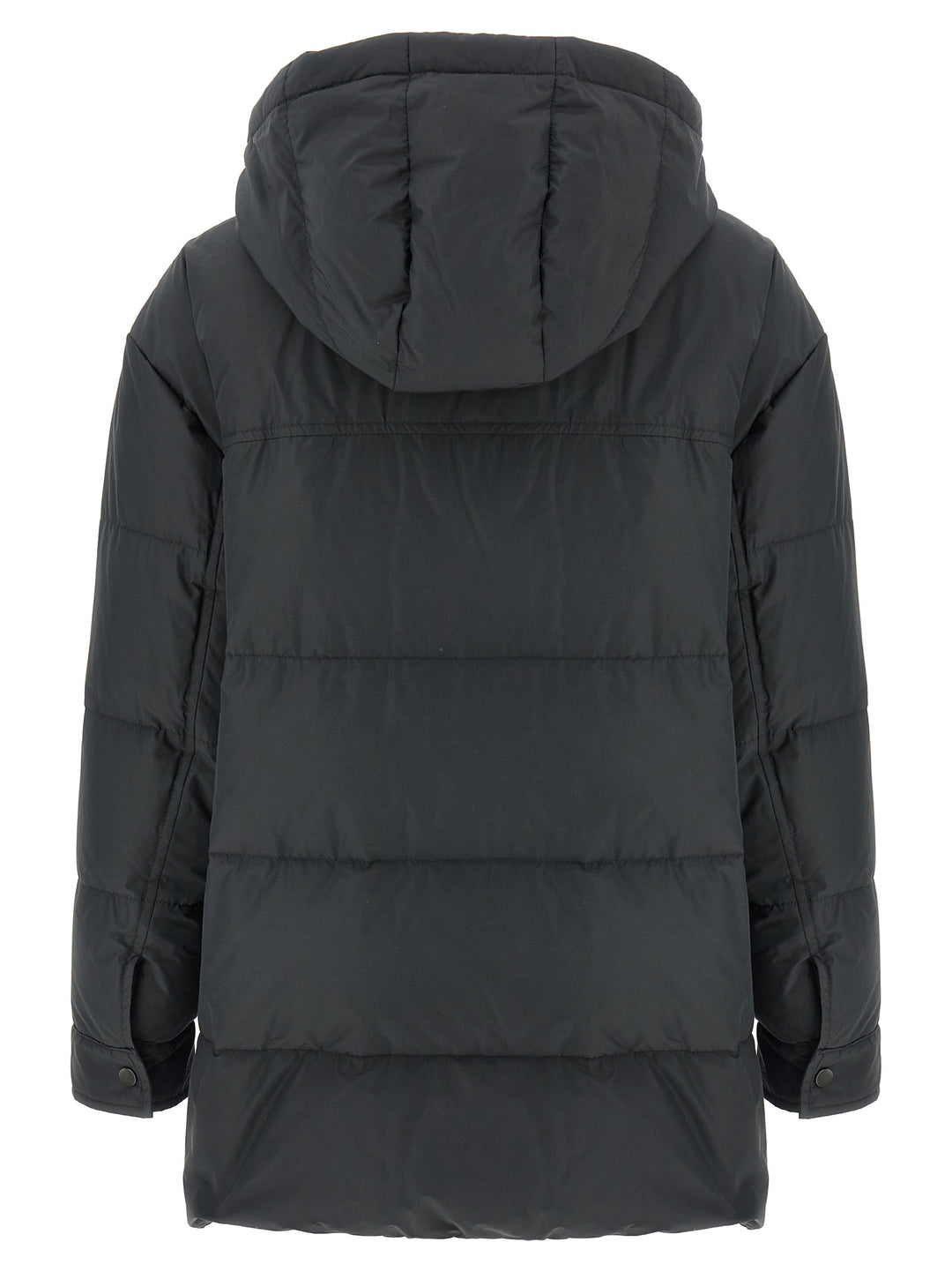 Brunello Cucinelli Knitted Neck Down Jacket Puffer Jackets - Gray | db7770765a1e606603e86f992f7d80789fb6bfc5