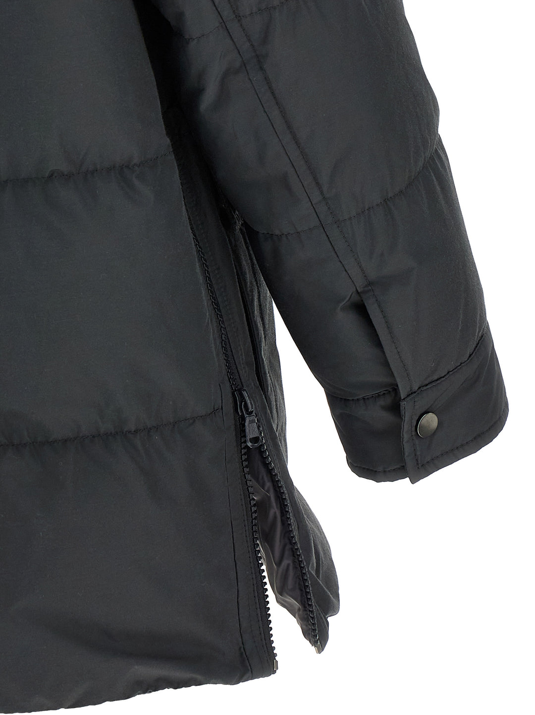 Brunello Cucinelli Knitted Neck Down Jacket Puffer Jackets - Gray | d7e637be8118f1efd8076029f6ca186e1fc5011e