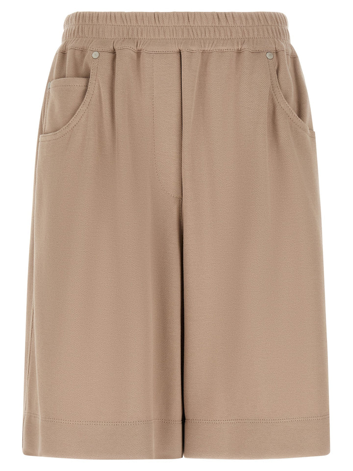Brunello Cucinelli Cotton Shorts Bermuda and Short - Brown | febb122beec662f6f4bc57c801aa6e7c5546b3c6