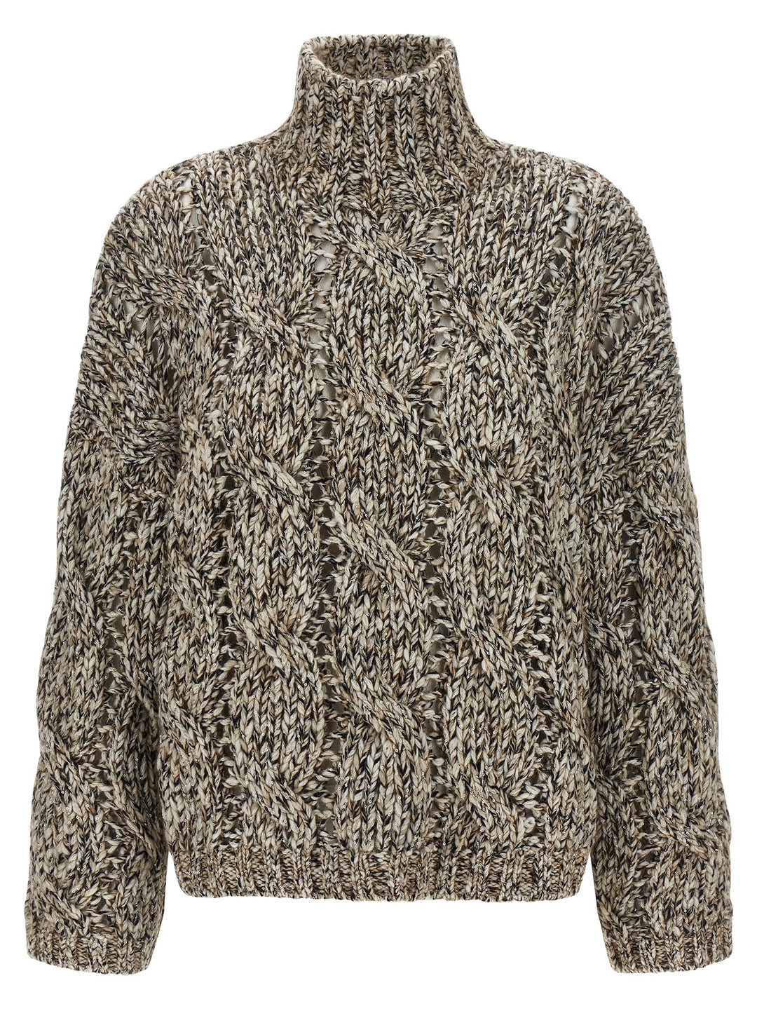 Brunello Cucinelli Dazzling Net Sweaters and Cardigans - Multicolor | 8b9ab91b3986216168d50b0176239c3d07226c6d