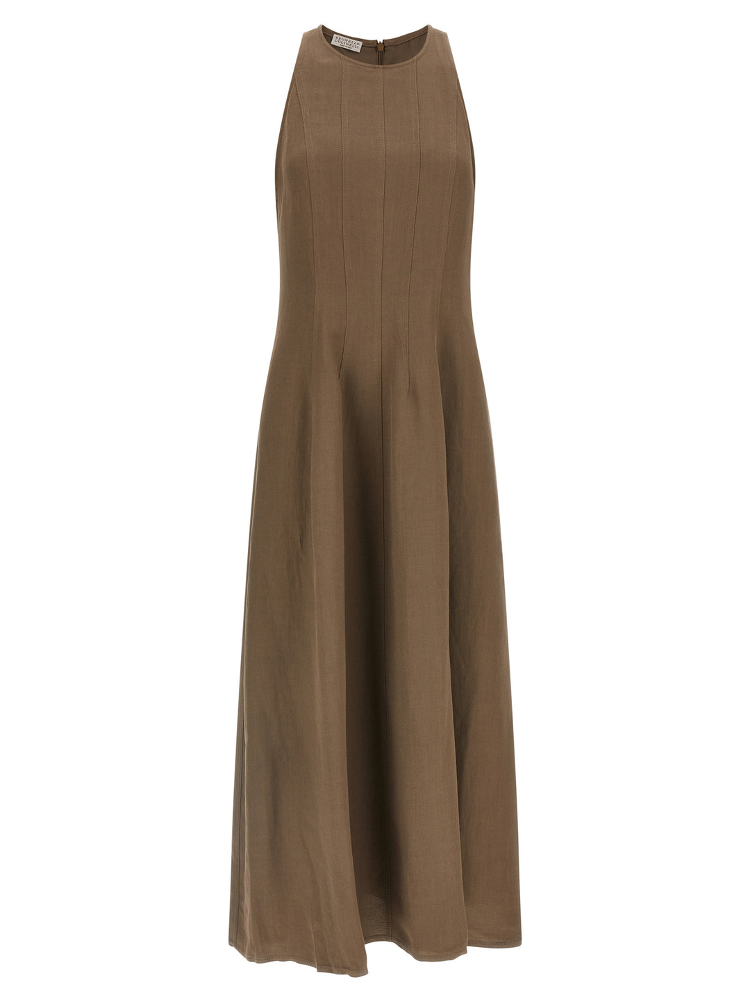 Brunello Cucinelli A-Line Dress Dresses - Brown | b9f1fa45fd199161e9285ccfc615b78b23941901