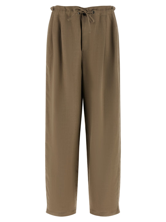 Tailored Track Pants Beige