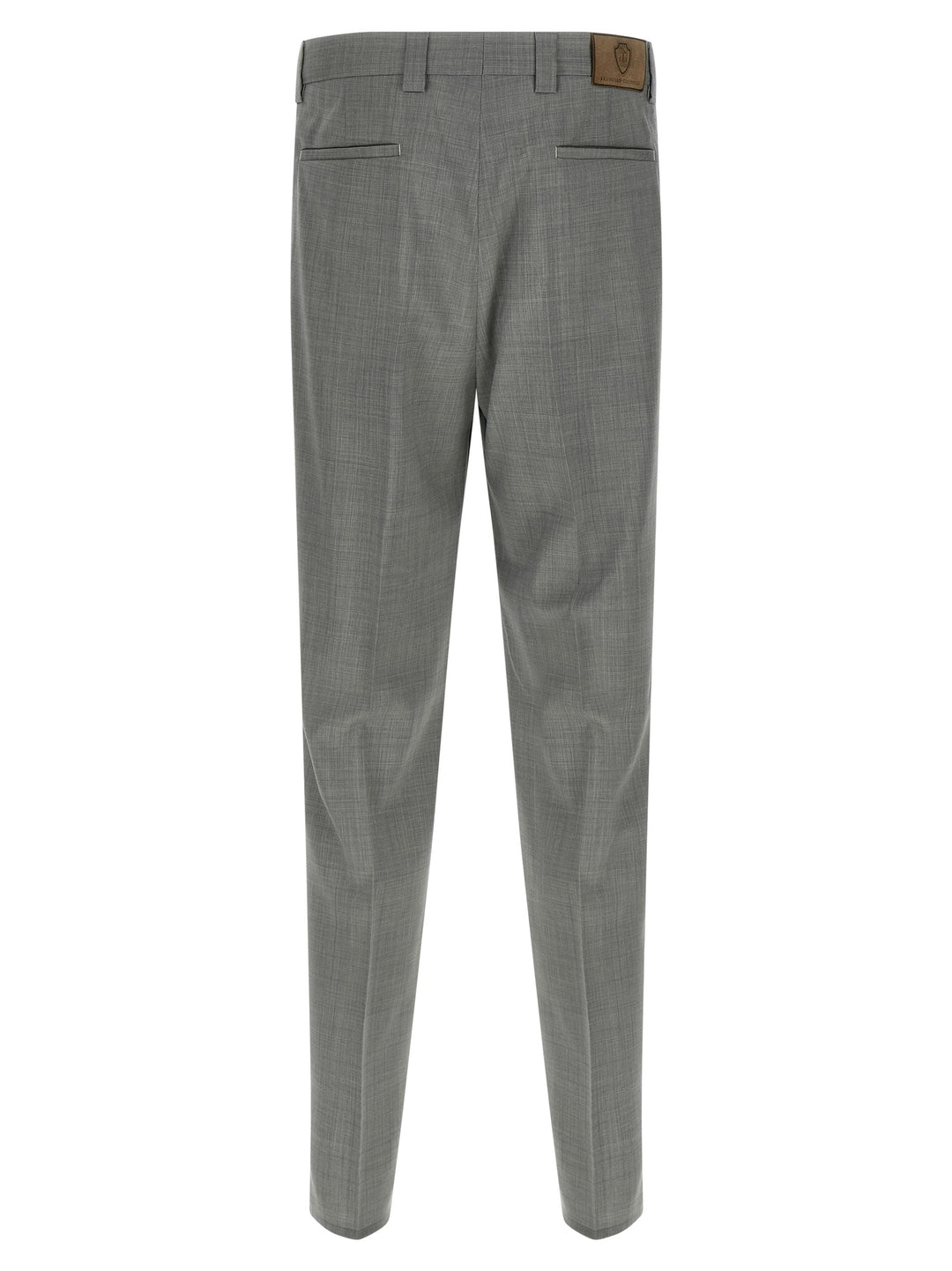 Brunello Cucinelli Mélange Wool Pants - Gray | ce1ec36df60db71990f7c1ed945892bc6b7b4073
