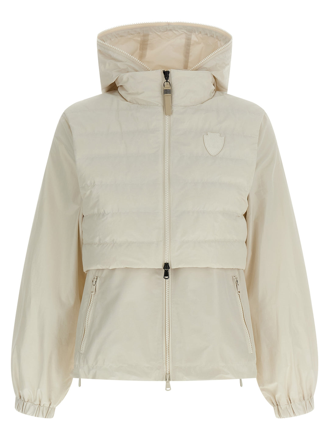 Brunello Cucinelli 2 In 1 Jacket Puffer Jackets - Beige | 158497098e4329679536ad44e0d4dd99c6e5da23