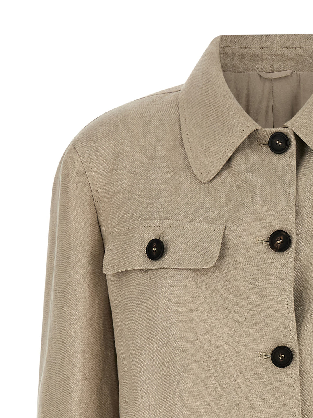 Brunello Cucinelli Linen Blazer BlazerS - Beige | a96f159b972a72b382944d7c8cb67a2e7f5be92b