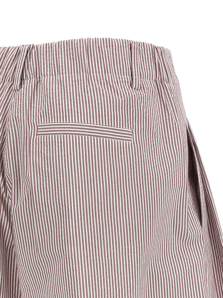 Brunello Cucinelli Baggy Bermuda and Short - Multicolor | 21ac2190df82b9d9924e0390dbcb236f60116811