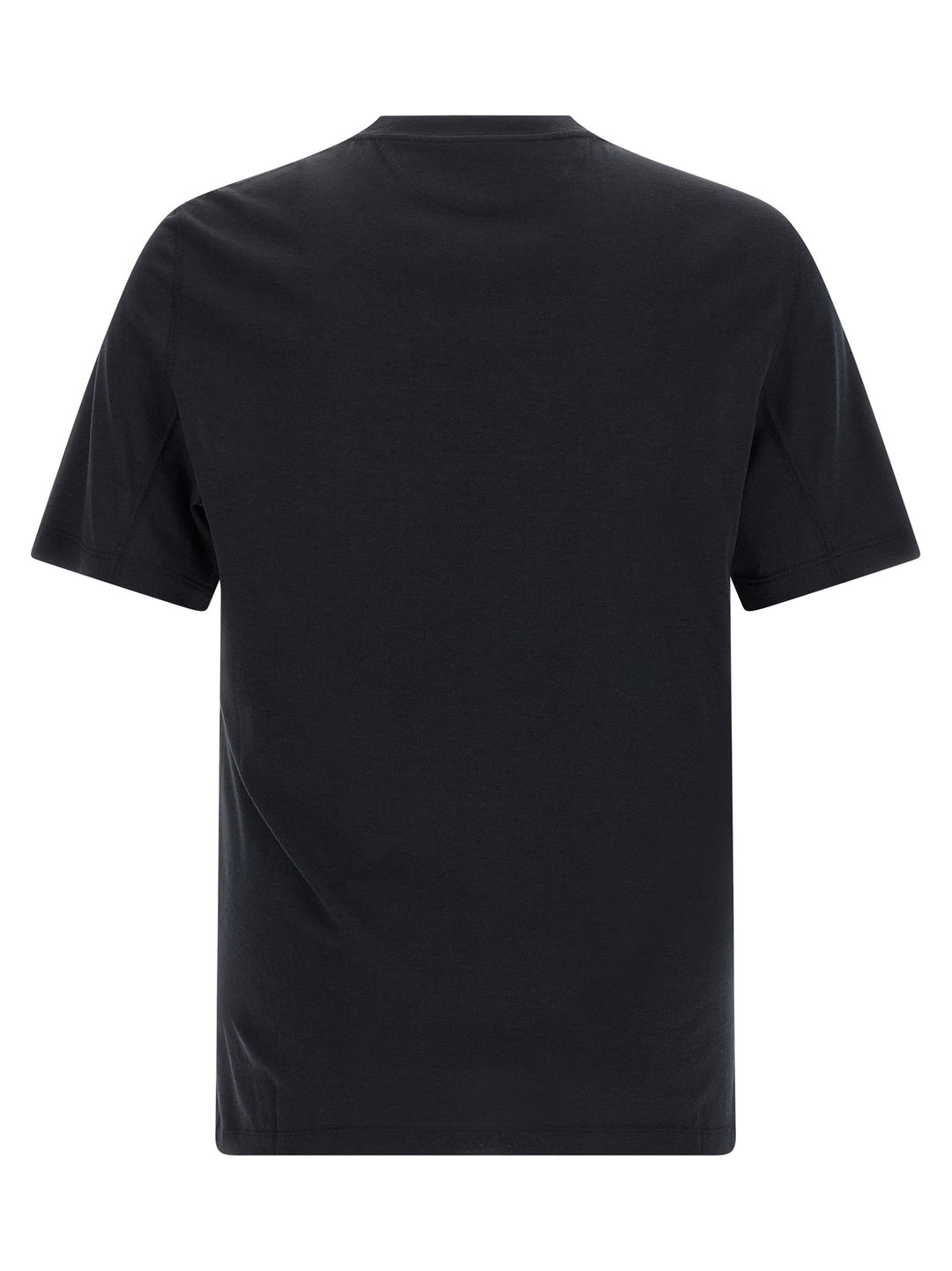Brunello Cucinelli Silk T-shirt - Black | 91447e31e105190d4ef5d447dc38ad654c75e685