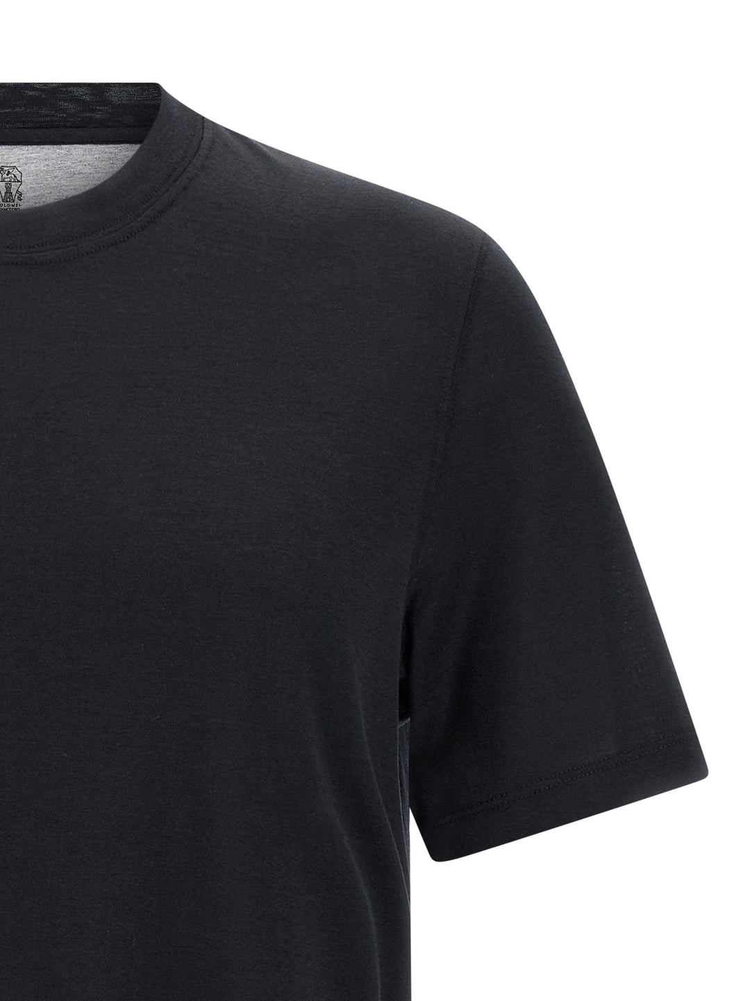 Brunello Cucinelli Silk T-shirt - Black | 7c477f93460d9d9fc166363833941b91e313923e