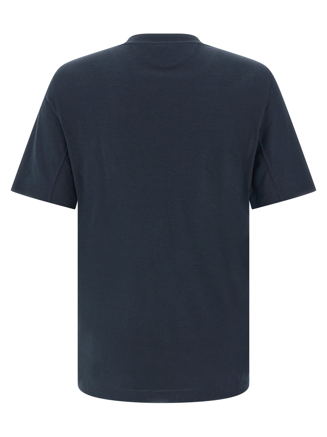Brunello Cucinelli Silk T-shirt - Blue | 71cbf9f06fa3af4faf4619452031ac8fae30b5cb
